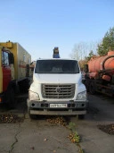 Грузовой бортовой автомобиль с манипулятором Чайка-Сервис 27845В